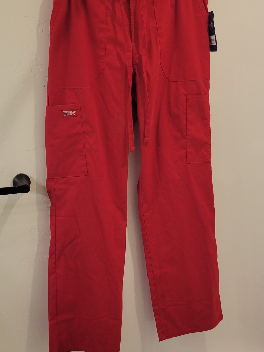 Cherokee Red Cargo Scrub Pants for Men